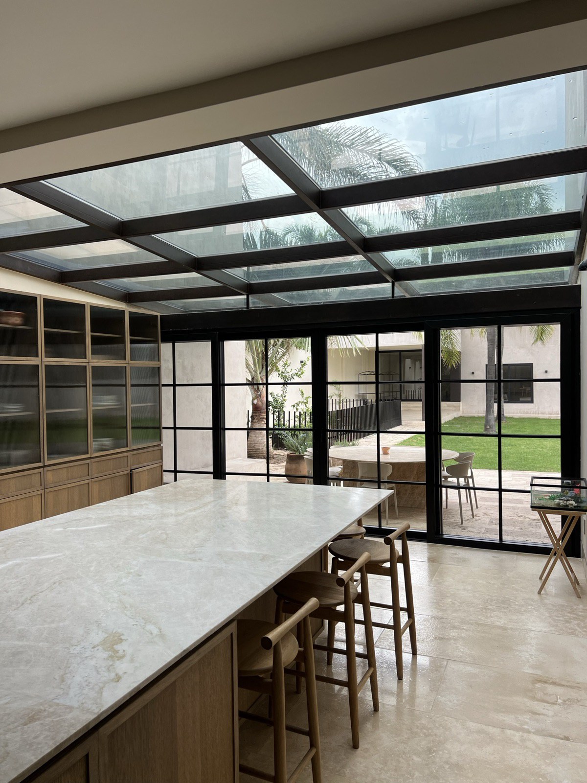 Casa RB — Cocina · cubierta de cristal