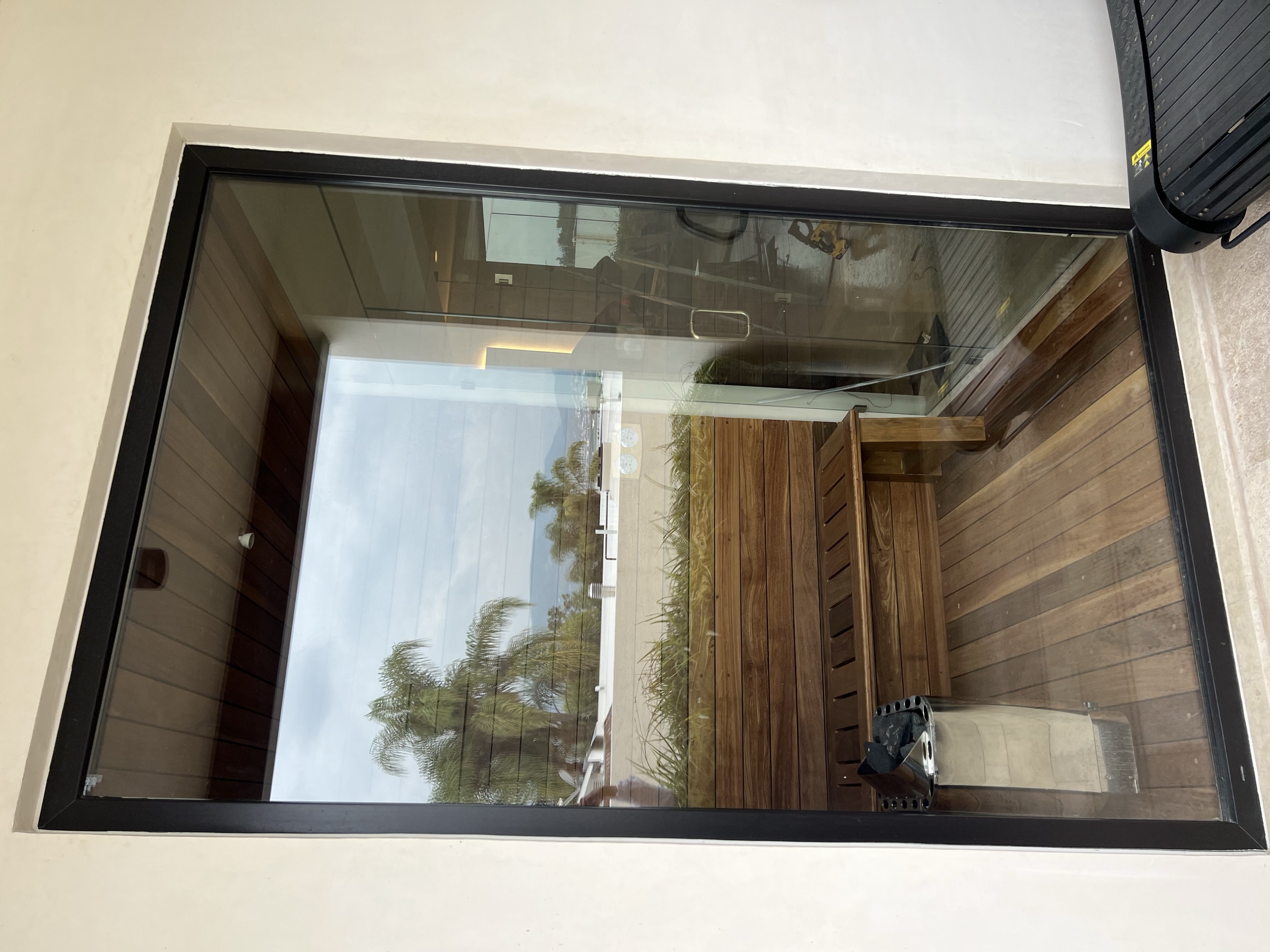 Casa RB — Ventanal con vista al valle