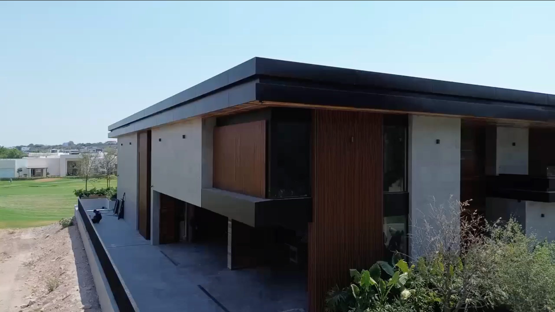 Fachada Cañada — Fachada terminada